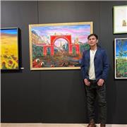 Profesor de educación artística, en dibujo, composición y acuarelas
